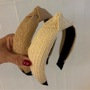 Headbands, woven. Set of 2